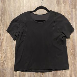 Lululemon Crop Running T shirt
